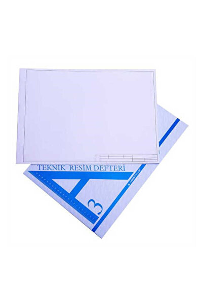 Turkuaz A3 Вертикальний технічний блок для креслення