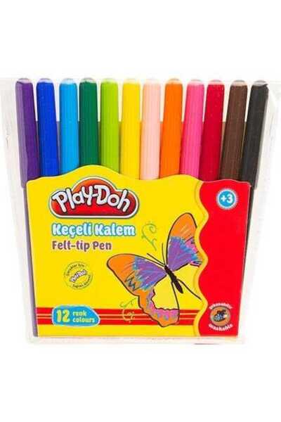 Play Doh Play-doh Keçeli Kalem 12li Poşet Ke-005