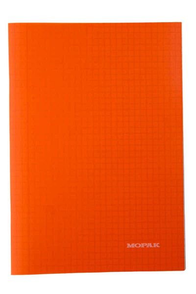Mopak A5 40 Sheets Checked School Notebook - Plastic Cover