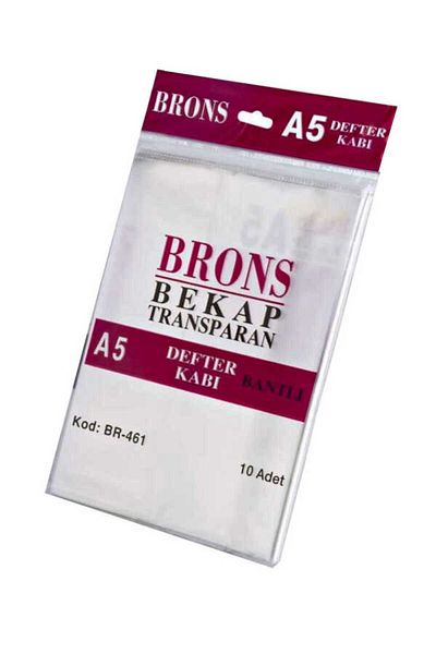 Brons Br-461 A5 Θήκη για σημειωματάρια 10 τεμαχίων με διαφανή ταινία
