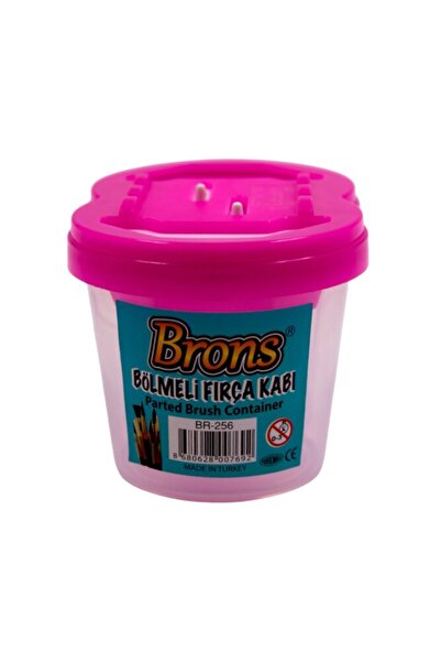 Brons Br-256 Model Compartmented Brush Cleaning Bowl