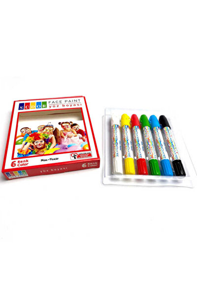 Südor صبغة وجه سودور 6 ألوان