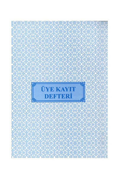 GÜRMAT Üye Kayıt Defteri 40 Yaprak