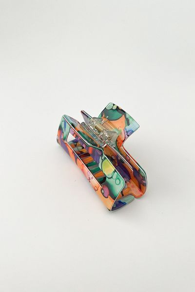 Modex 7 cm Patterned Rectangular Latch Buckle