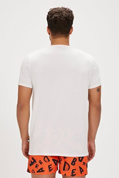 Bad Bear Men's T-shirt Bite 24.01.07.020 - Off-white