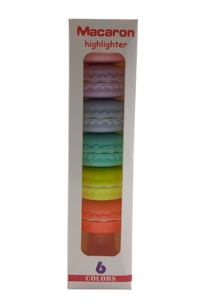 Kırtasiye Ofisi Pastel Colored Macaron Highlighter - Es400