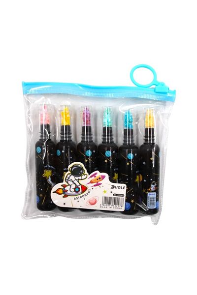 Kırtasiye Ofisi Astronaut DL-2028a 6-Piece Highlighter Bottle Pen Set