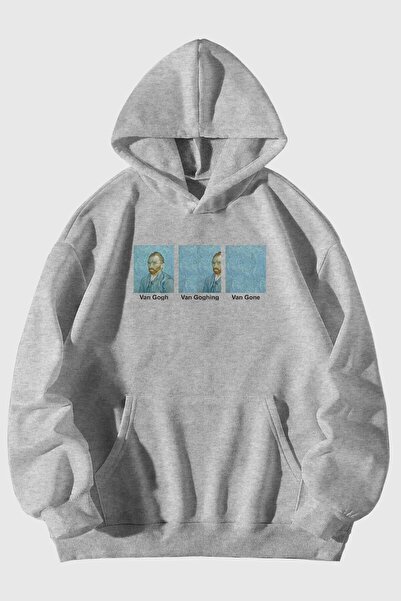 BEGRİFF Hanorac cu glugă unisex Van Gogh