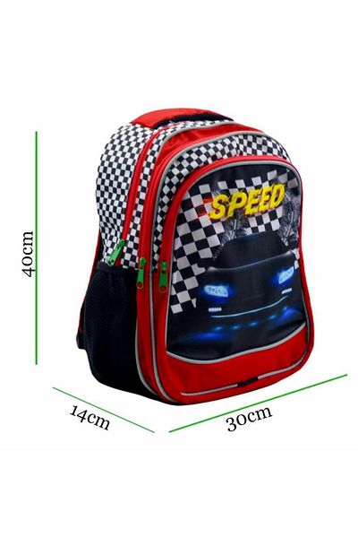 Sentor Speed Red School Bag - Snılk22-04e