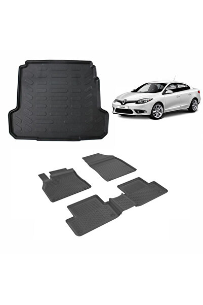 Sahler Renault Fluence 2009 4.5d Paspas Ve 3d Rizline Bagaj Havuzu