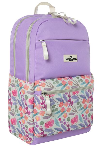Faber Castell Faber-Castell Purple Flower Backpack