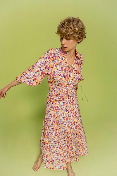 KAMEYA 40288 Model Pink Dress