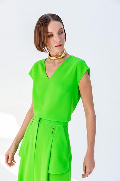 KAMEYA Black 10405 Model Blouse