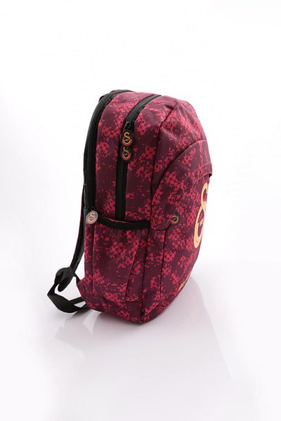 Galatasaray 24530 Large Logo Detailed Red Backpack