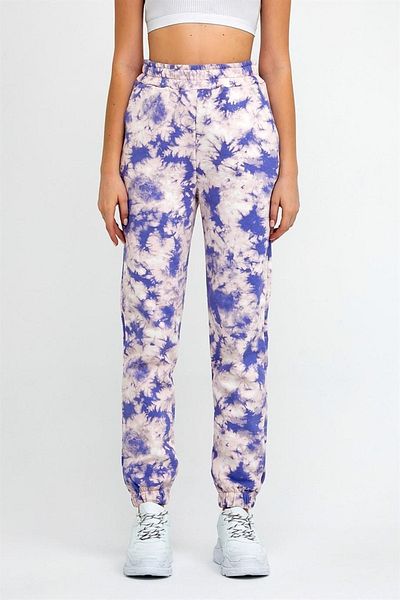 CrazyShopping Πλεκτό Jogger Sweatpants με τρεις κλωστές - Ελαστική μέση και πόδια