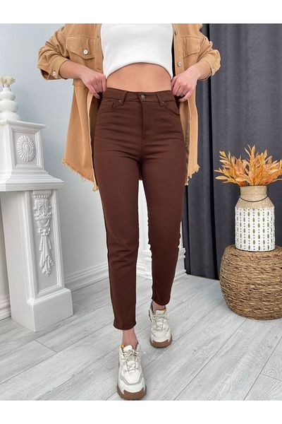 Geppetto Penolope Brown Mom Jean - Γυναικείο στυλ