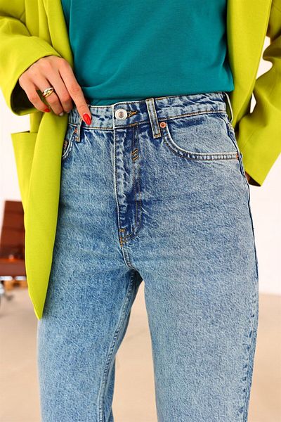 Geppetto Penolope Women's - Rouse Kari Washed Mom Jean