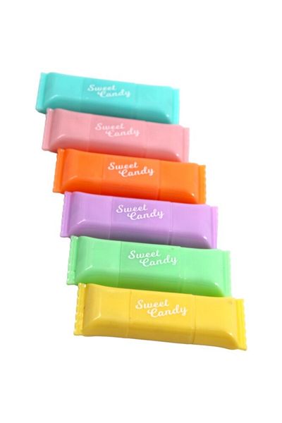 Kırtasiye Ofisi 6-Piece Highlighter Chocolate Pen - Dl-206