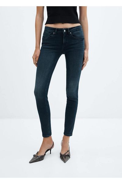 MANGO Woman Blugi skinny push-up