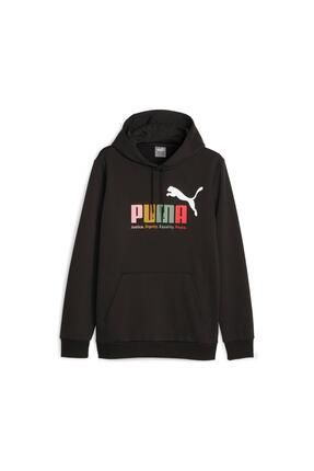 Puma Ess Multicolor Hoodie Fl Erkek Sweatshirt Fiyat Yorumlar Trendyol