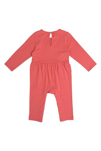 Kyron Long Sleeve Ruffle Baby Girl Jumpsuit