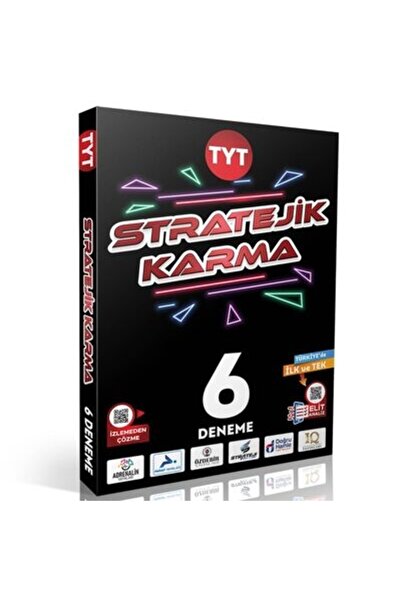 Strateji Yayınları Stratejik Karma Tyt 6 Fasikül Deneme