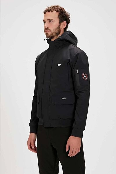 Bad Bear Men's Sweat Bomber Jacket - 23.02.13.009 Model Coat