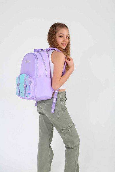 KAUKKO Lilac Mirror Backpack - K1769