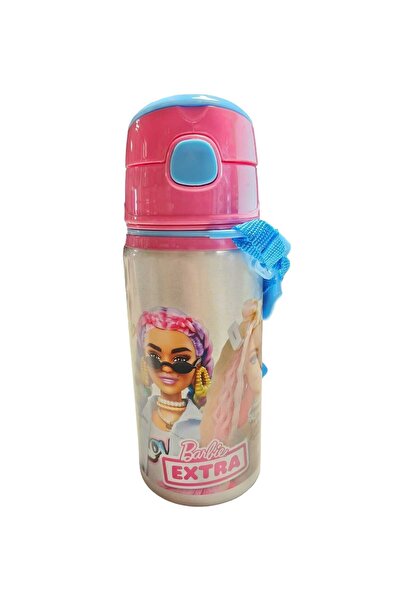 Barbie Dolphin Barbie Aluminyum Matara 500ml Pipetli Model -1