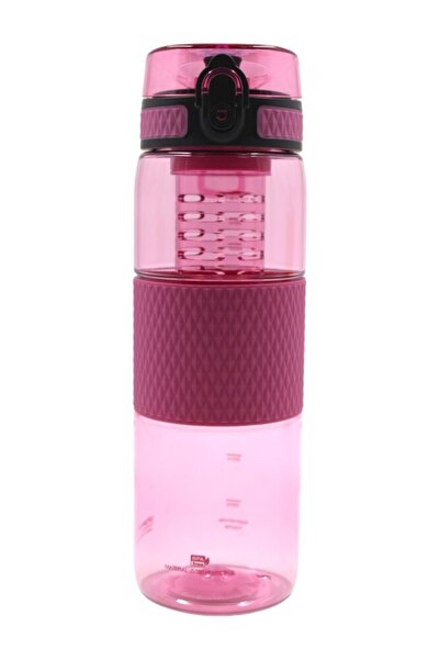 Uzspace 5061 موديل وردي غامق - قارورة تريتان 700 مل مع حجرة التخلص من السموم