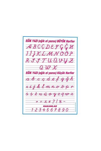 Gülpaş Gülpaş Adjacent Oblique - Cellophane Slatted Handwriting (50*70)