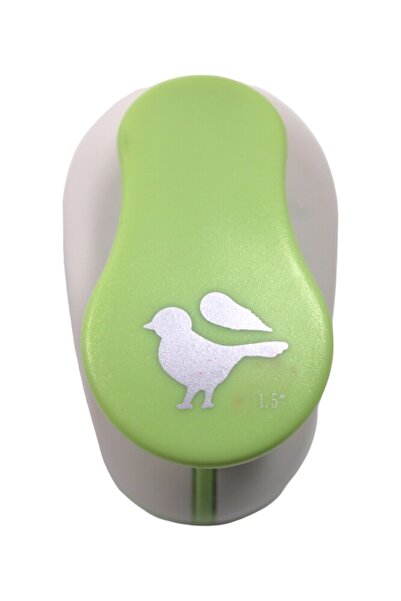 Kırtasiye Ofisi طباعة طيور ماكسي بطول 3.8 سم - على شكل ثقب