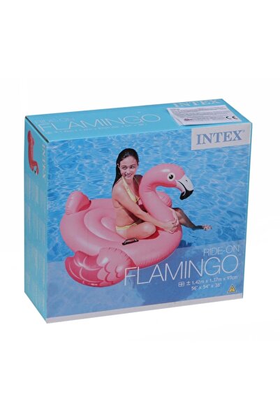 Intex 57558np Şişirilebilir Flamıngo Binici- Tutmaçlı Ada 142x137x97 Cm