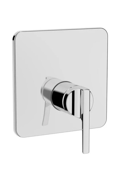 Bicycle Suit U A42289 - صنبور دش مدمج، مجموعة V-Box المثبتة على السطح، لون كروم