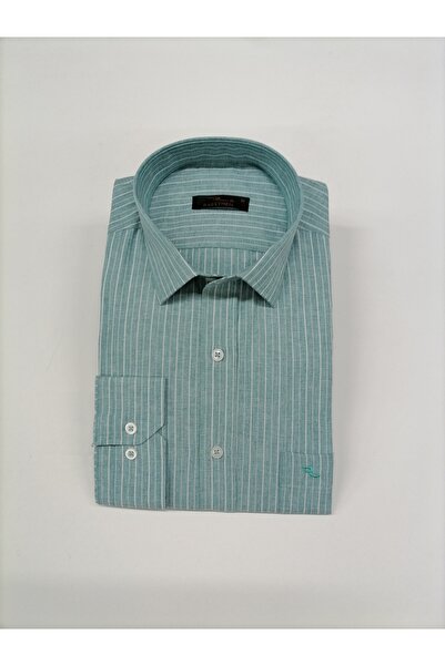 rasstmen Cotton Single Pocket Long Sleeve Classic Comfortable Cut