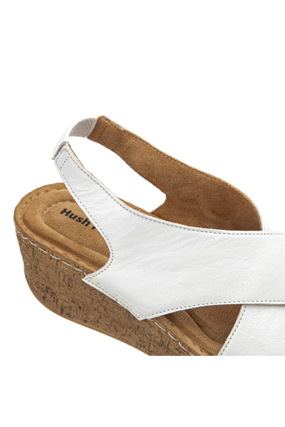 Hush Puppies Aina ( 624254 ) - Genuine Leather Women's Sandals with Anatomical Sole and Heel Spur