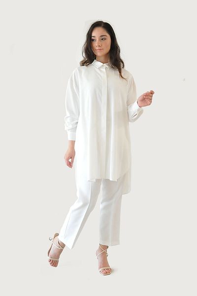 Rukayyel Adriana Ecru Shirt