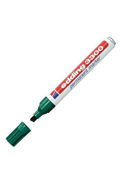 Edding Green Permanent Marker - E-3300-10-pkt