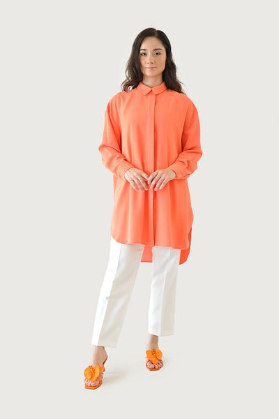 Rukayyel Orange Adriana Shirt