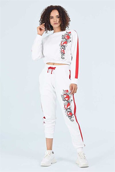 ECKO UNLTD Ecko Red Sail Women's Printed Crew Neck Sweatshirt