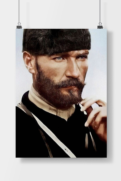 Luna Marissa Mustafa Kemal ATATÜRK Poster Çerçevesiz Duvar Posteri