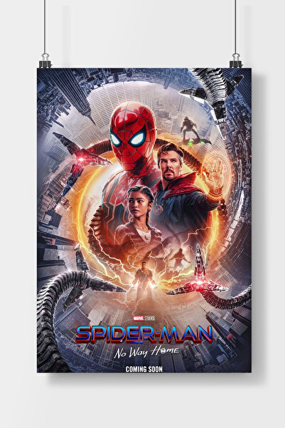 Luna Marissa Spiderman Film Dizi Marvel Poster Çerçevesiz Duvar Posteri