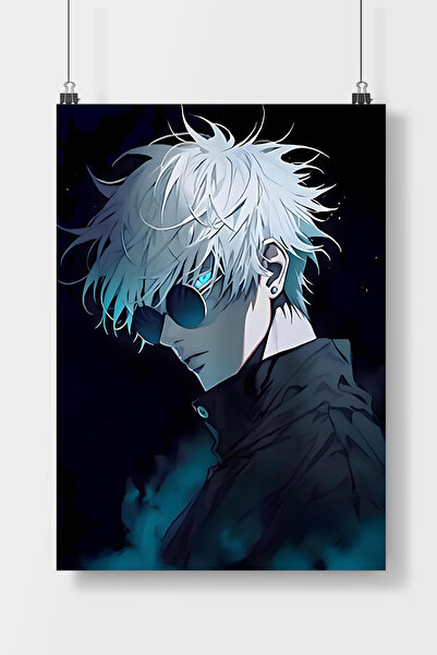 Luna Marissa Satoru Gojo Anime Dizi Film Poster Çerçevesiz Duvar Posteri