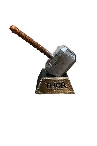 Sancak Craft Design THOR ÇEKİÇİ (Mjölnir) STANDLI BÜST