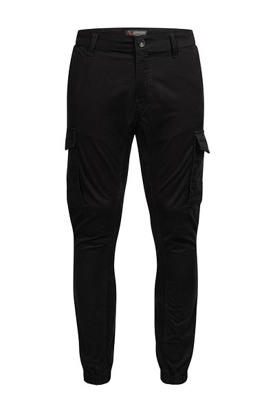 Alessandro Salvarini A. Salvarini Herren Designer Cargohose Cargo Stoff Hose NEU AS260
