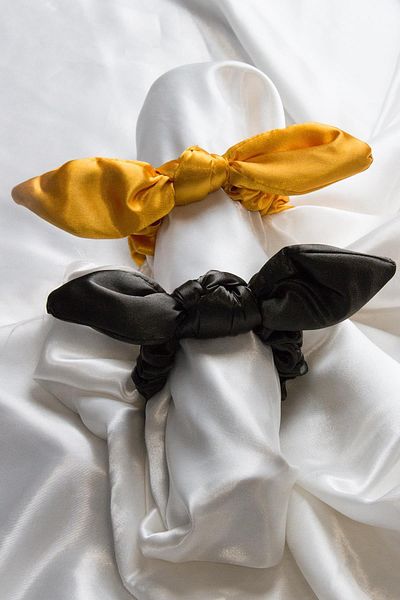 Modex Satin Elastic Double Hair Clip