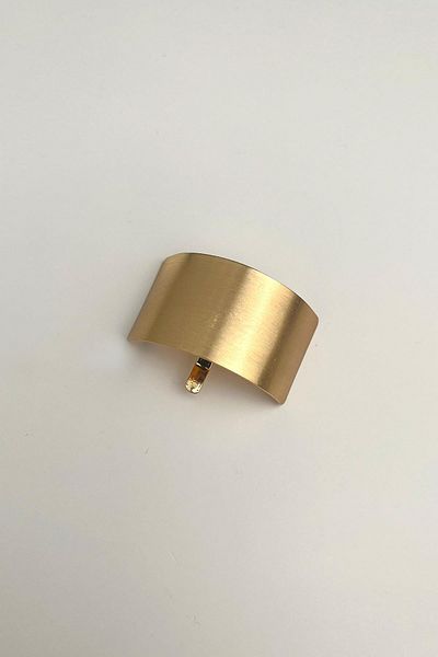 Modex Oval Plate Hair Snap Buckle (Width:2.5cm Length:6 cm)