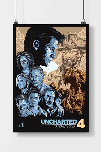 Luna Marissa Uncharted Film Poster Çerçevesiz Duvar Posteri