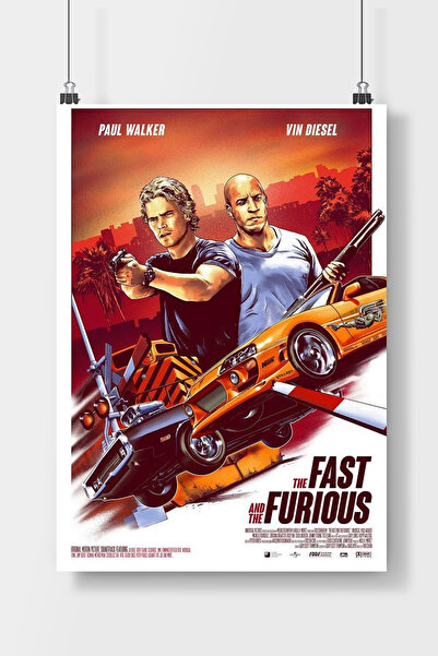 Luna Marissa Hızlı ve Öfkeli Tv Film Poster Çerçevesiz Duvar Posteri