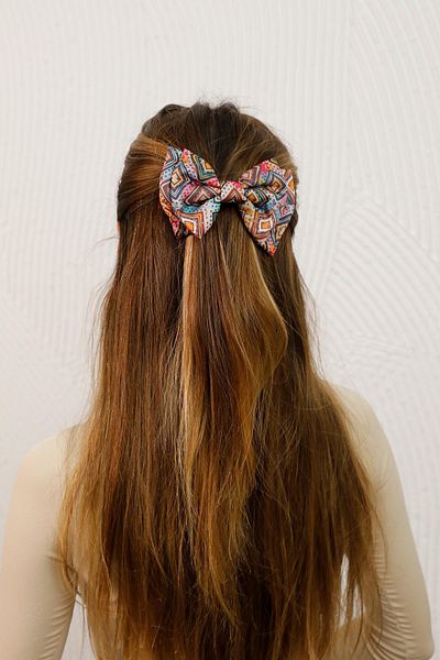 Modex Ethnic Patterned Automatic Hair Clip (12cm)